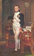 Jacques-Louis David Napoleon in His Study Sweden oil painting artist